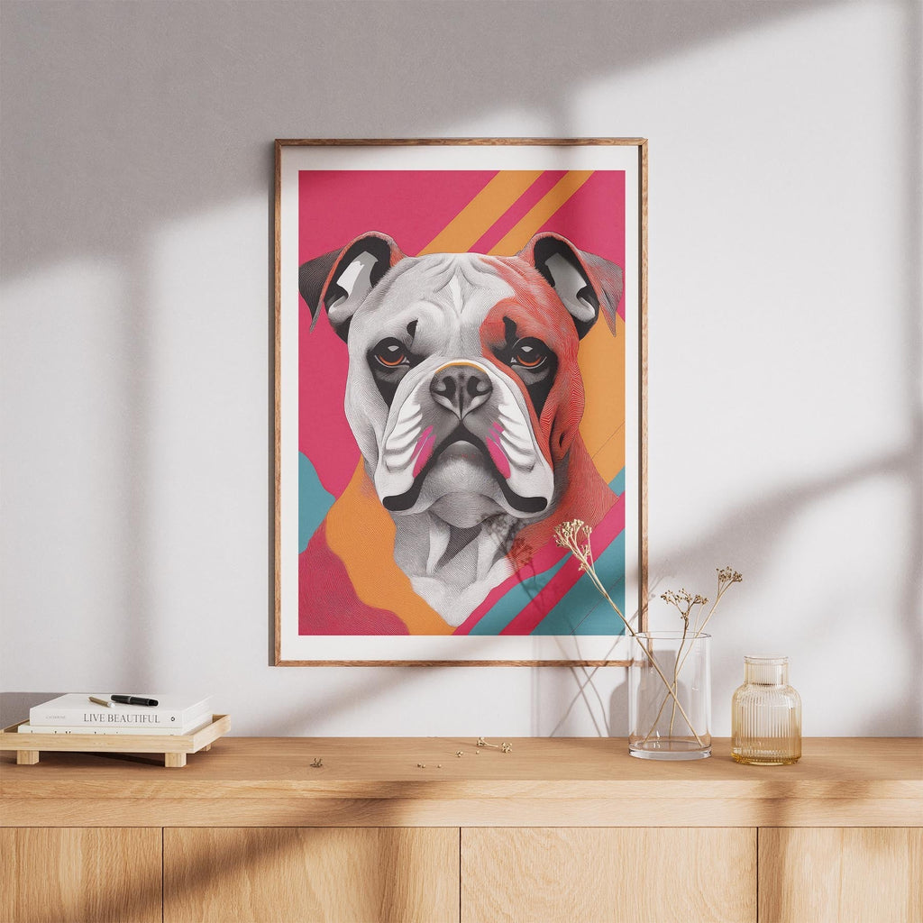 Bulldog Modern Pop Dog Series image 8