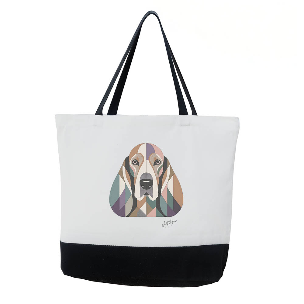 Basset Hound Vintage Chic Graphic Bag image 0