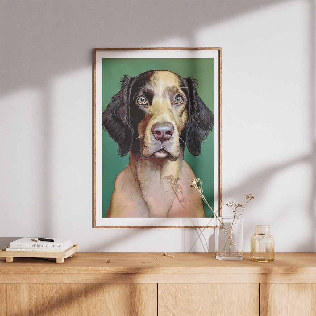 Gordon Setter Green Painted Series image 8