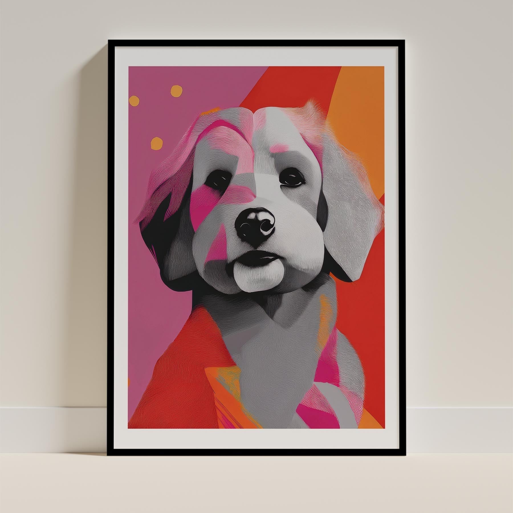 Coton de Tulear Modern Pop Dog Series image 0