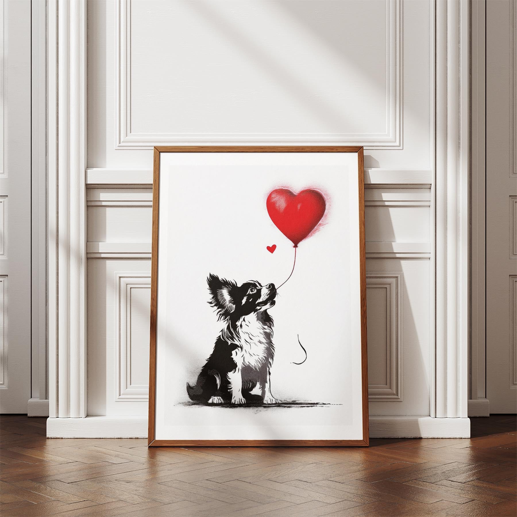 Papillon DOGSY Series inspired by the Art of Banksy image 4