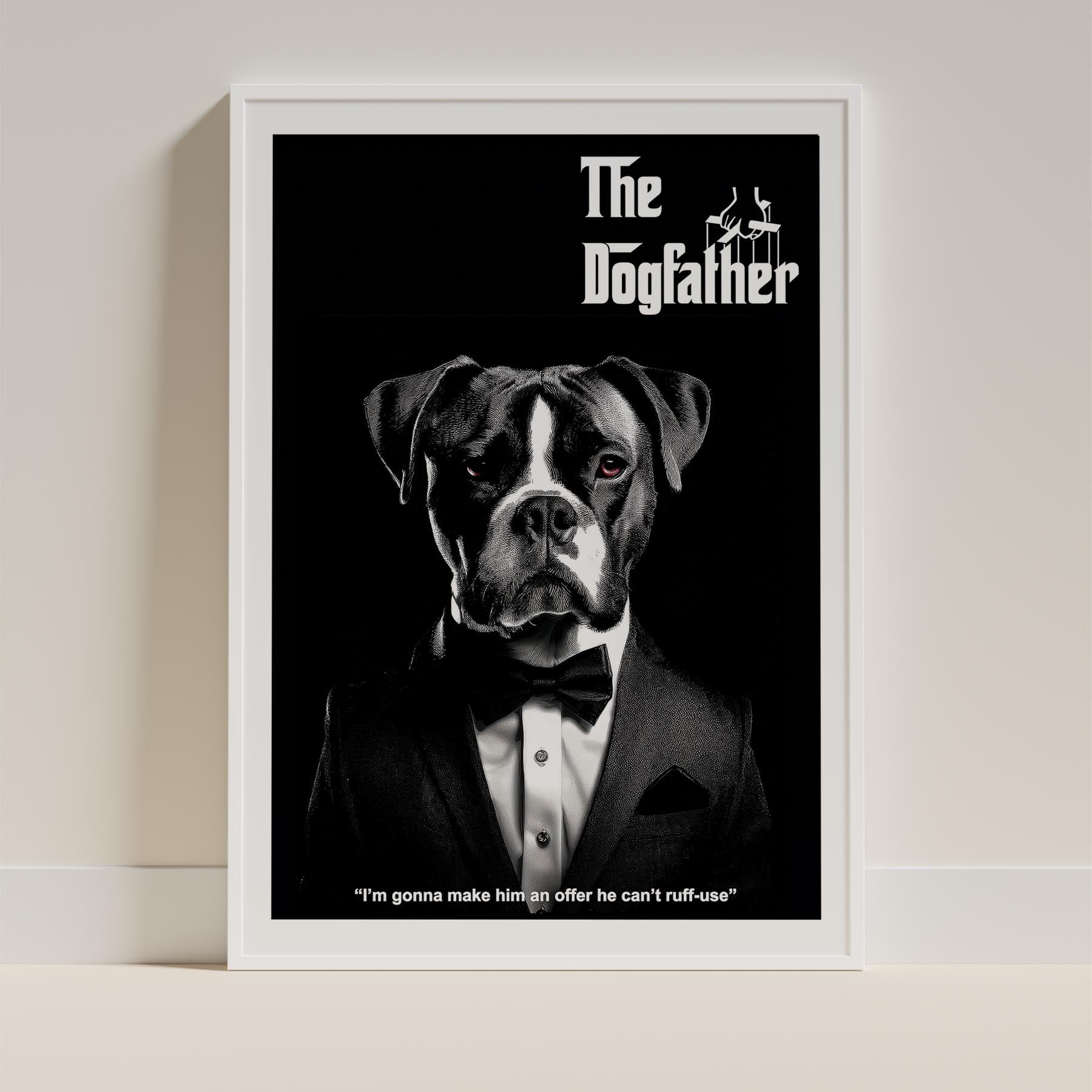 Boxer Mafia Dog Series image 9