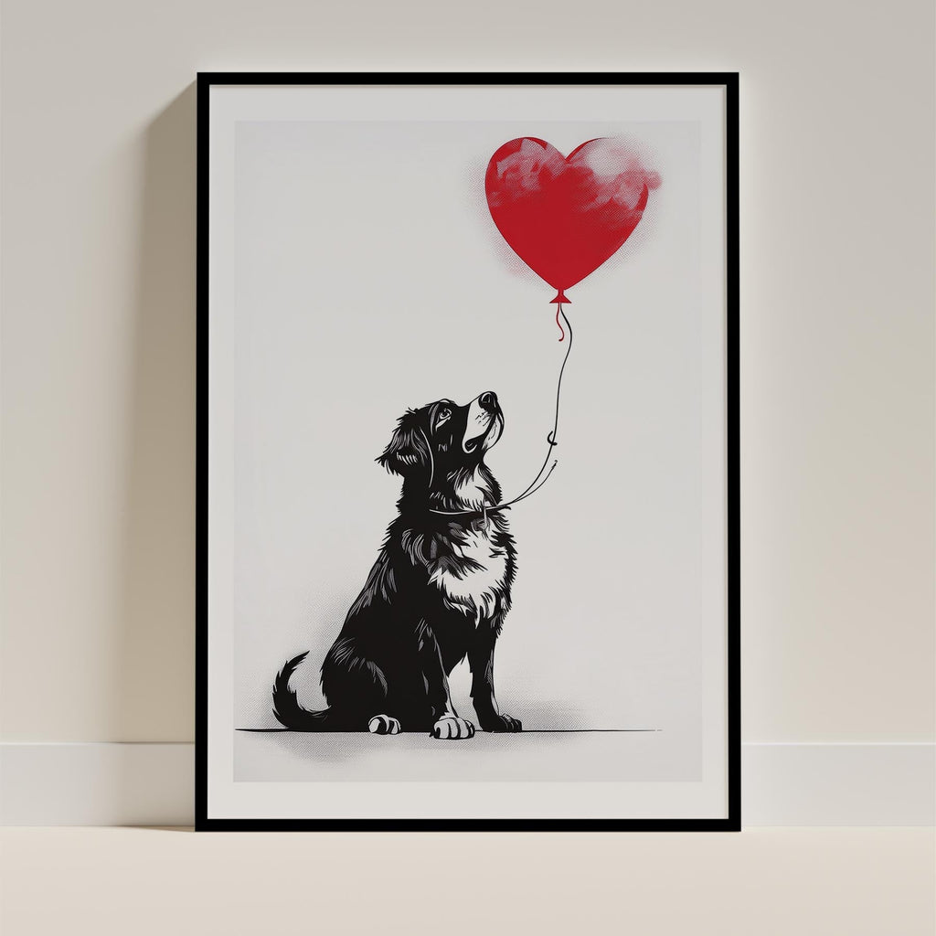 Bernese Mountain Dog DOGSY Series inspired by the Art of Banksy image 4