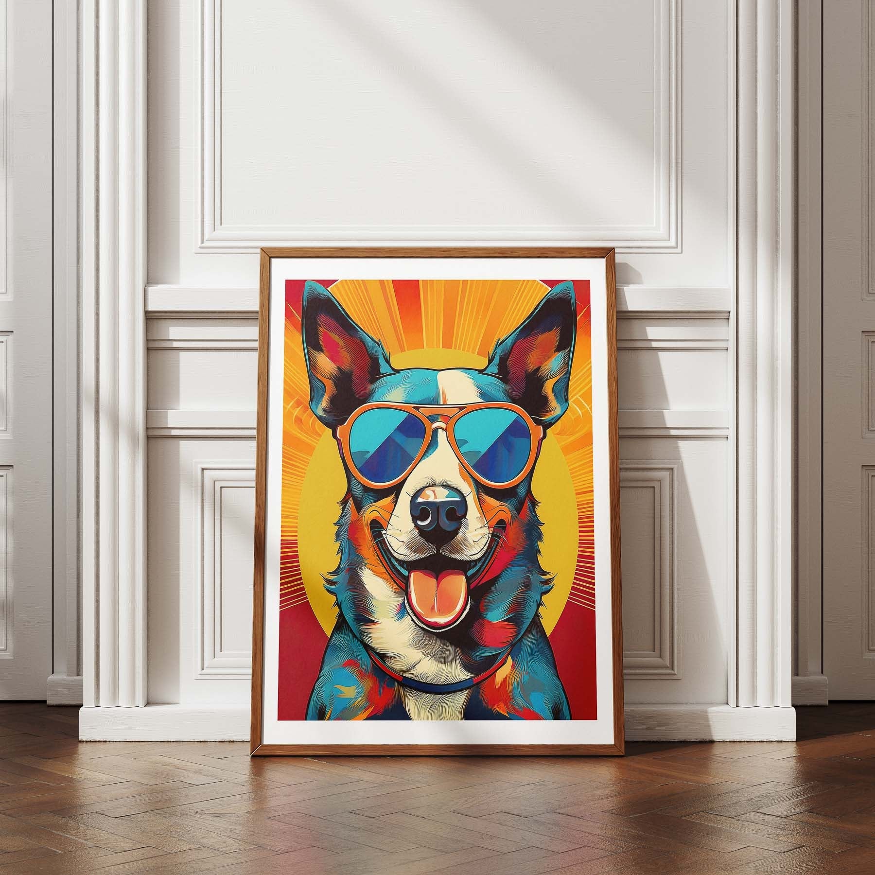 Cattle Dog In Colourful Sunnies 5 image 4