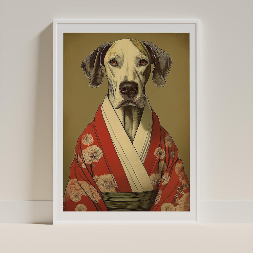 Great Dane Japanse Kimono Dog Series image 9