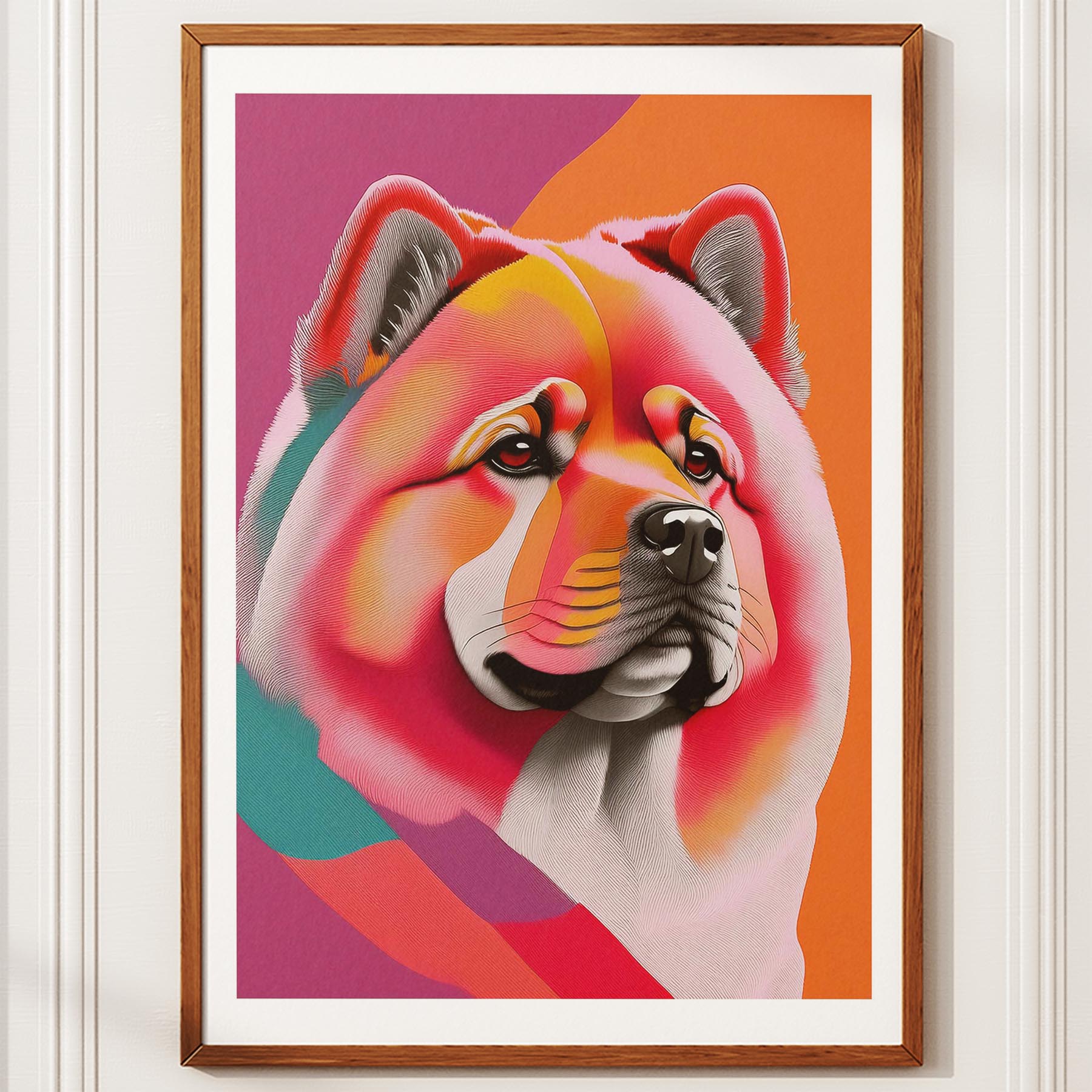 Chow Chow Modern Pop Dog Series image 10