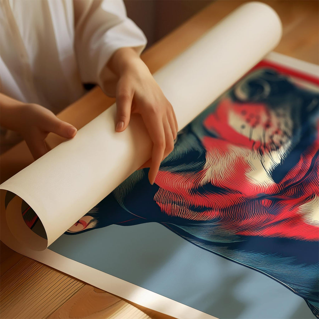 Miniature Pinscher LOVE Series Inspired by the Obama Poster image 1