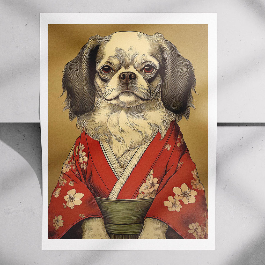 Pekingese Japanse Kimono Dog Series image 7