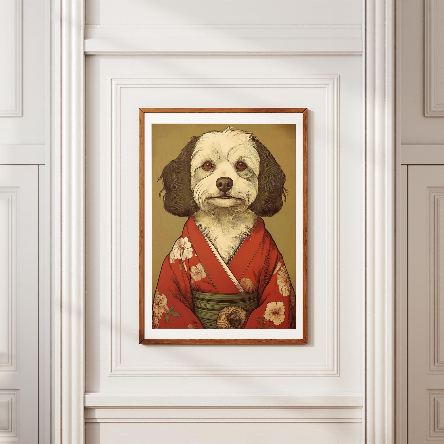 Coton de Tulear Japanse Kimono Dog Series image 3