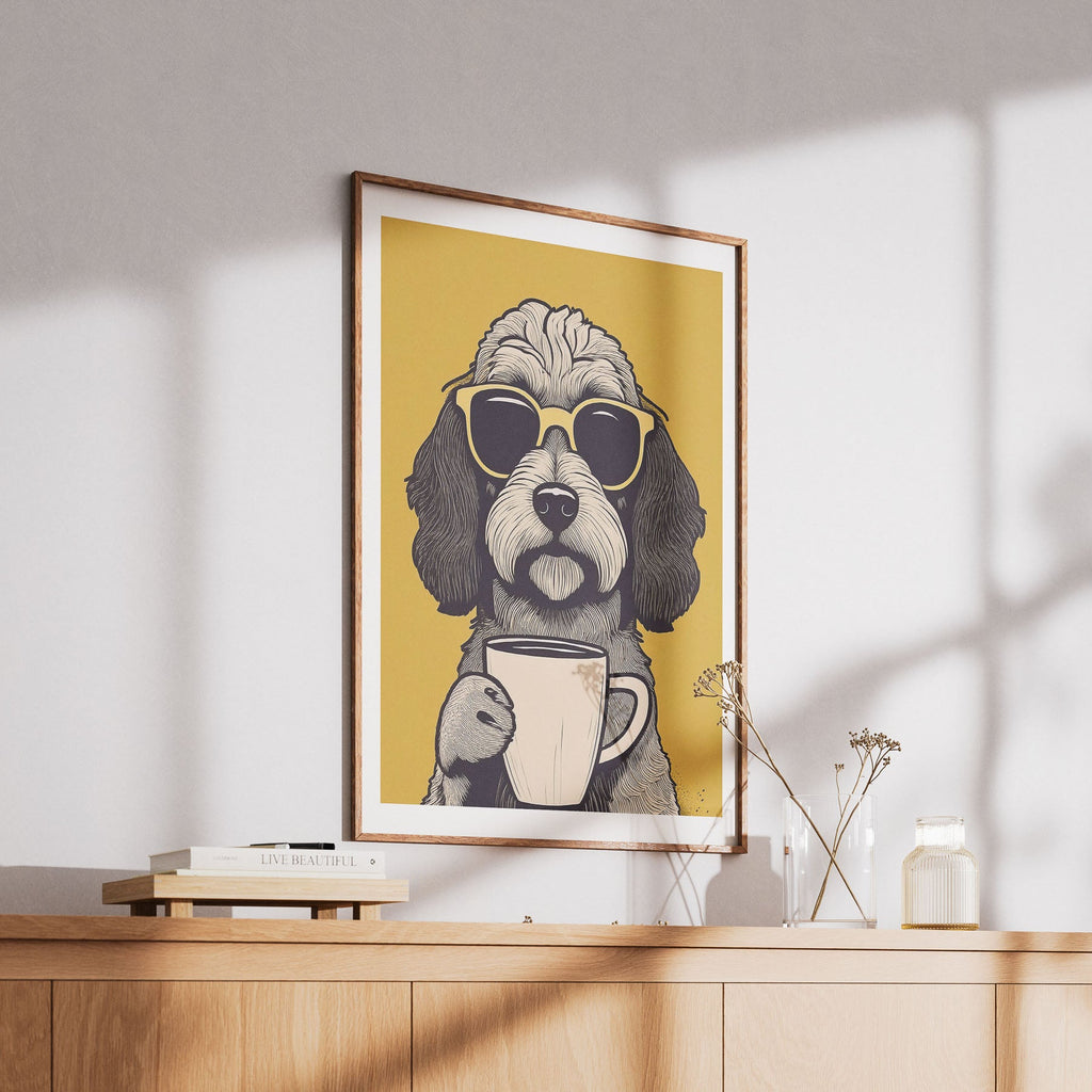 Spoodle Chillin Coffee Dog image 6