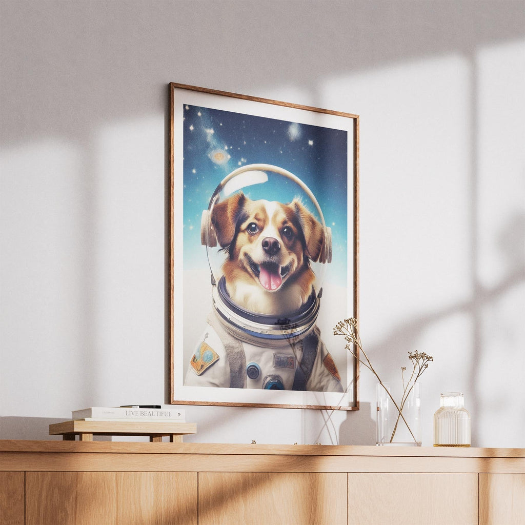 Papillon Astronaut Dog Series image 5