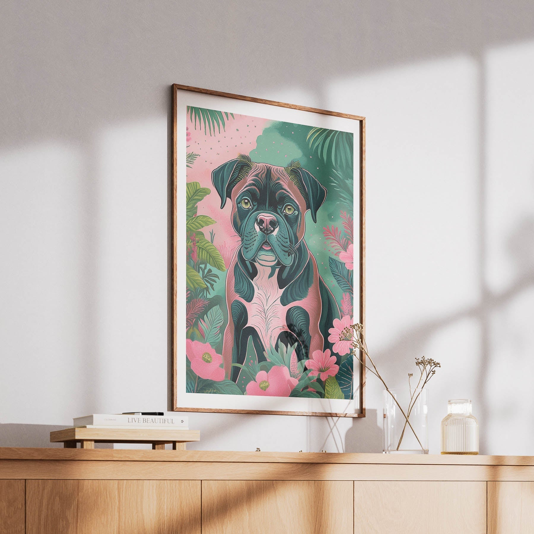 Boxer Flowery Dog image 6