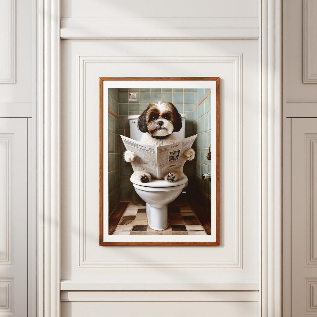 Shih Tzu Toilet Humour Dog Series 1 image 3