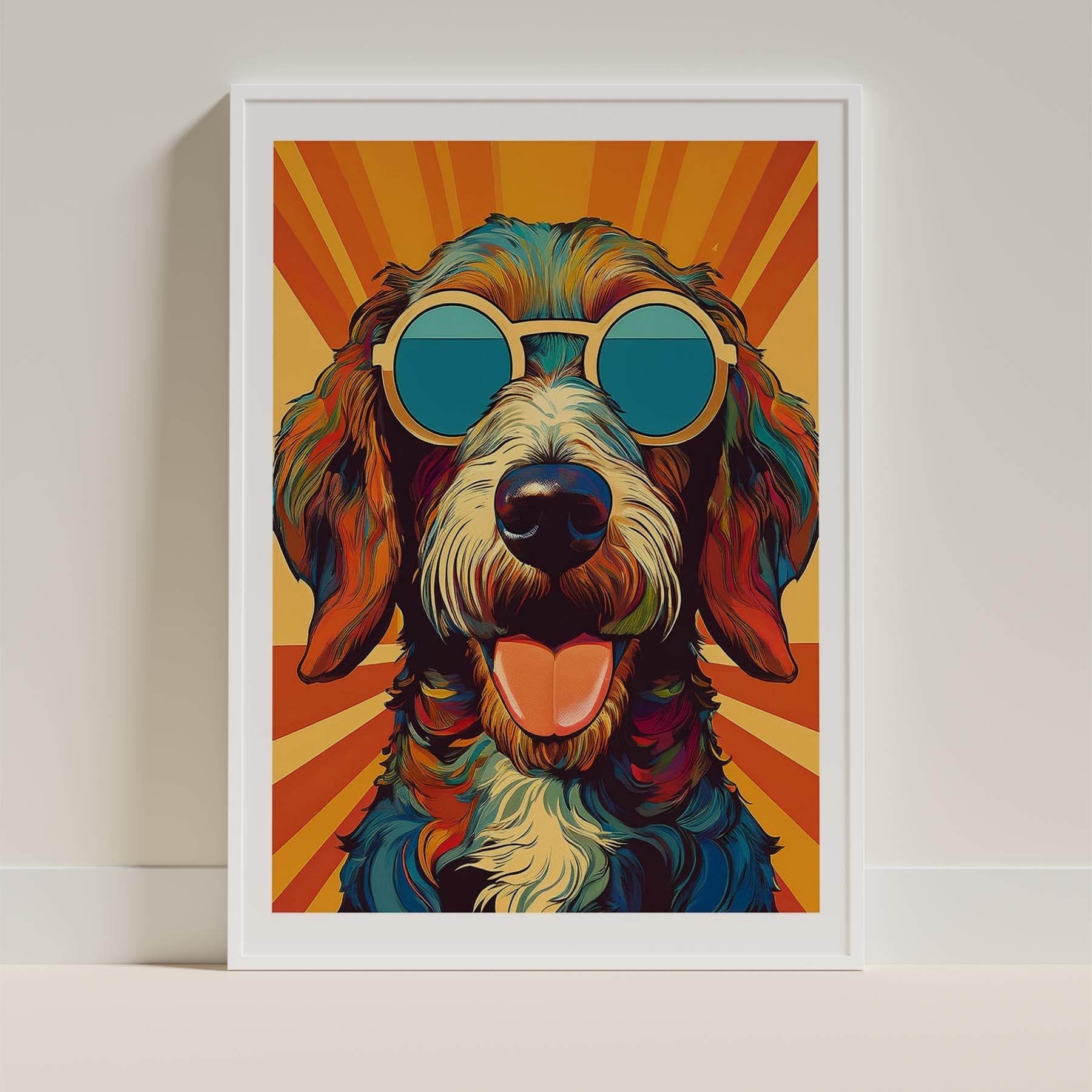 Otterhound In Colourful Sunnies 1 image 10