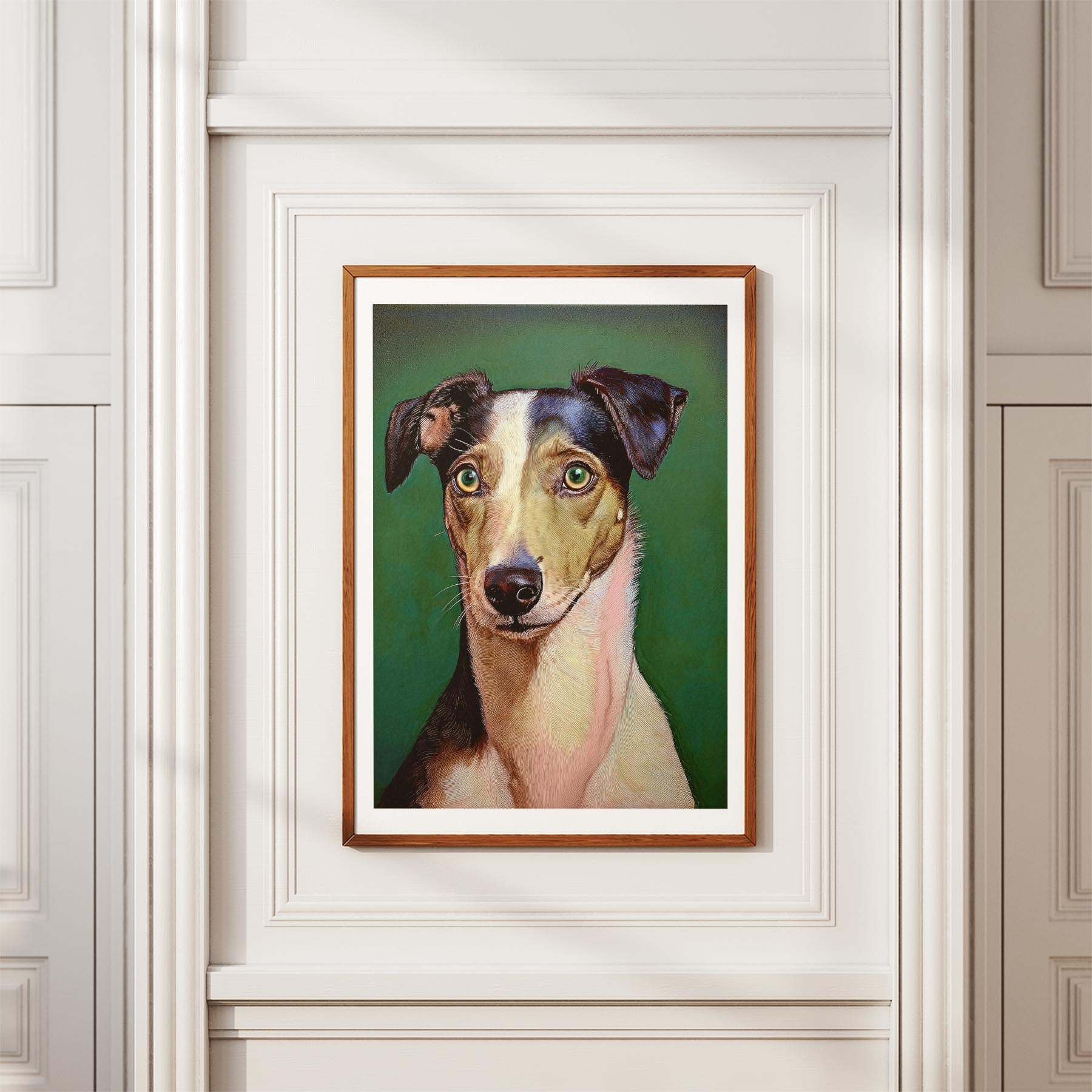 Greyhound Green Painted Series image 3