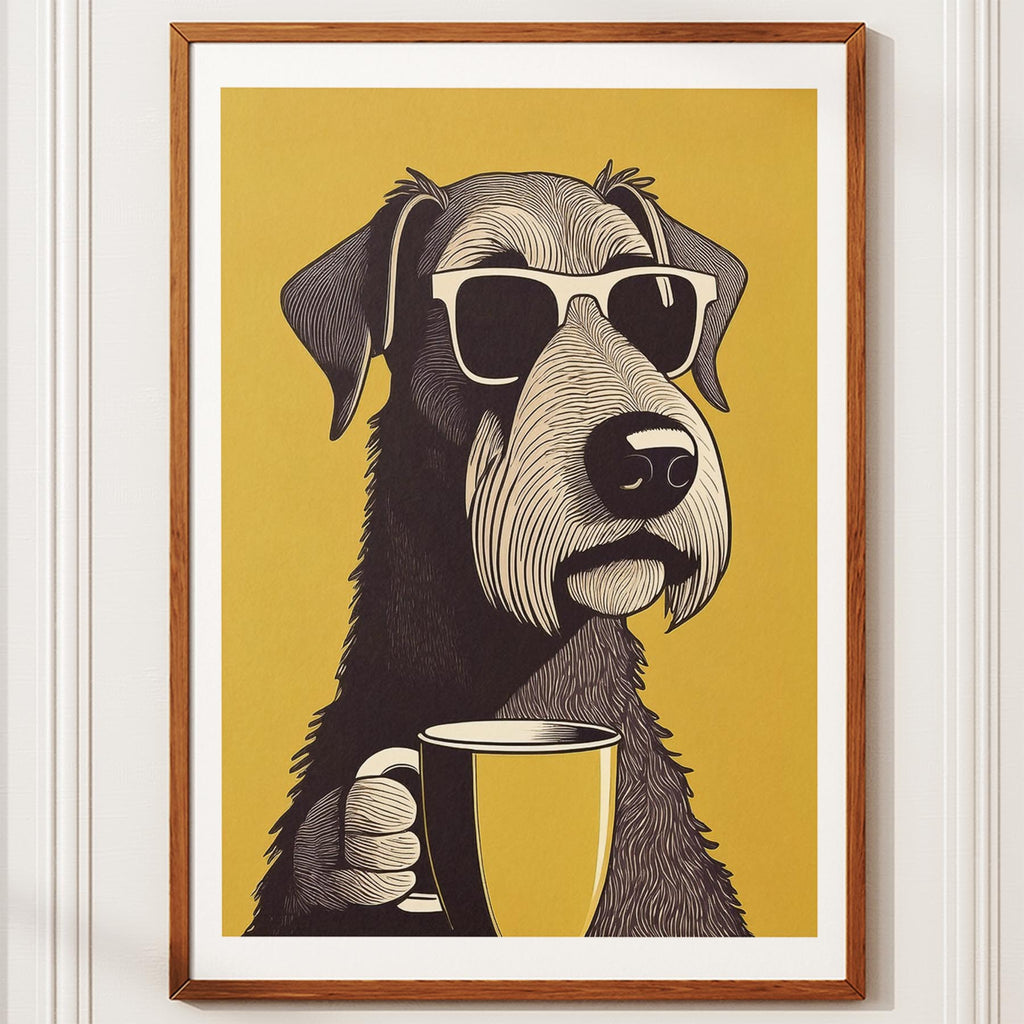 Wolfhound Chillin Coffee Dog image 11