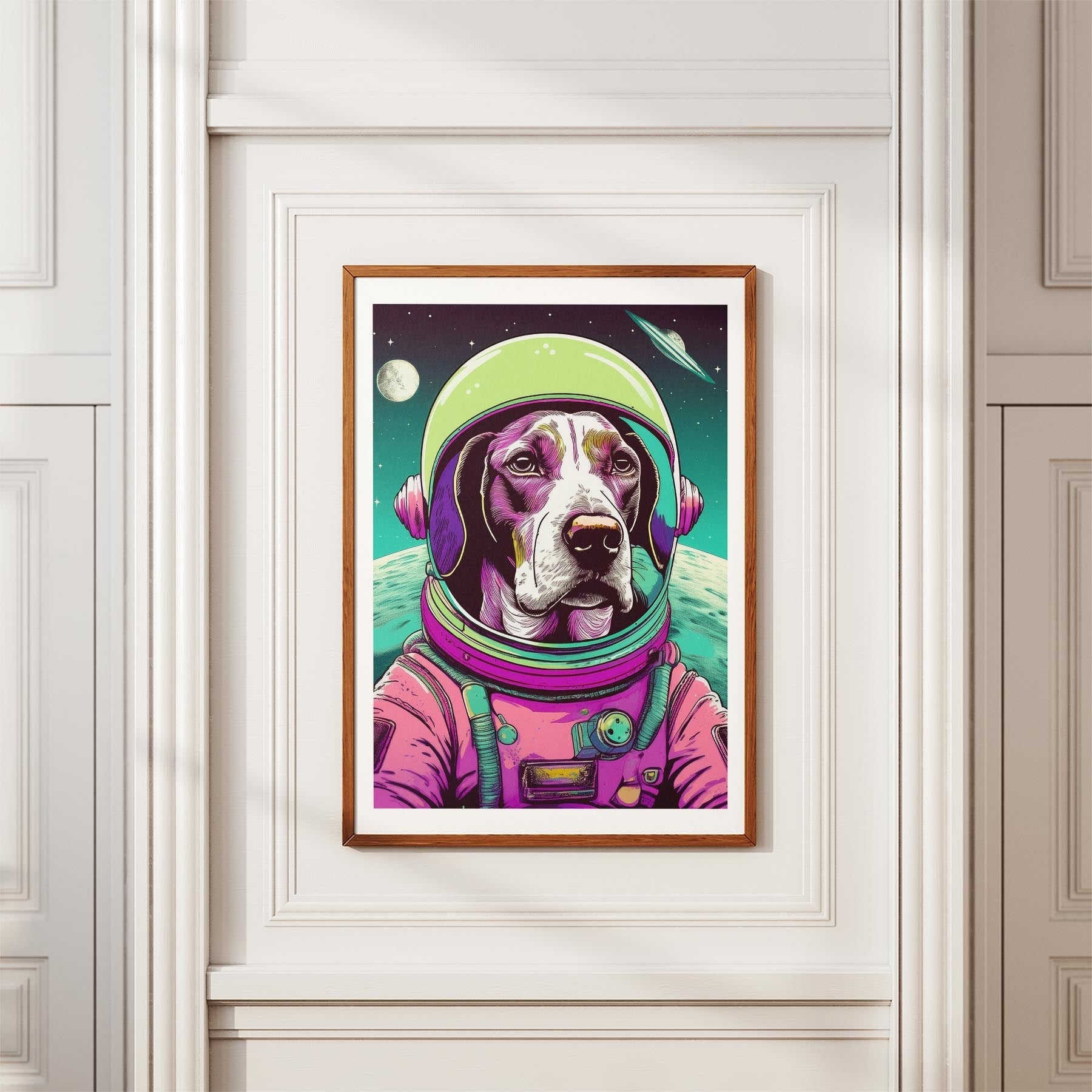 English Pointer Space Dogs Series image 3