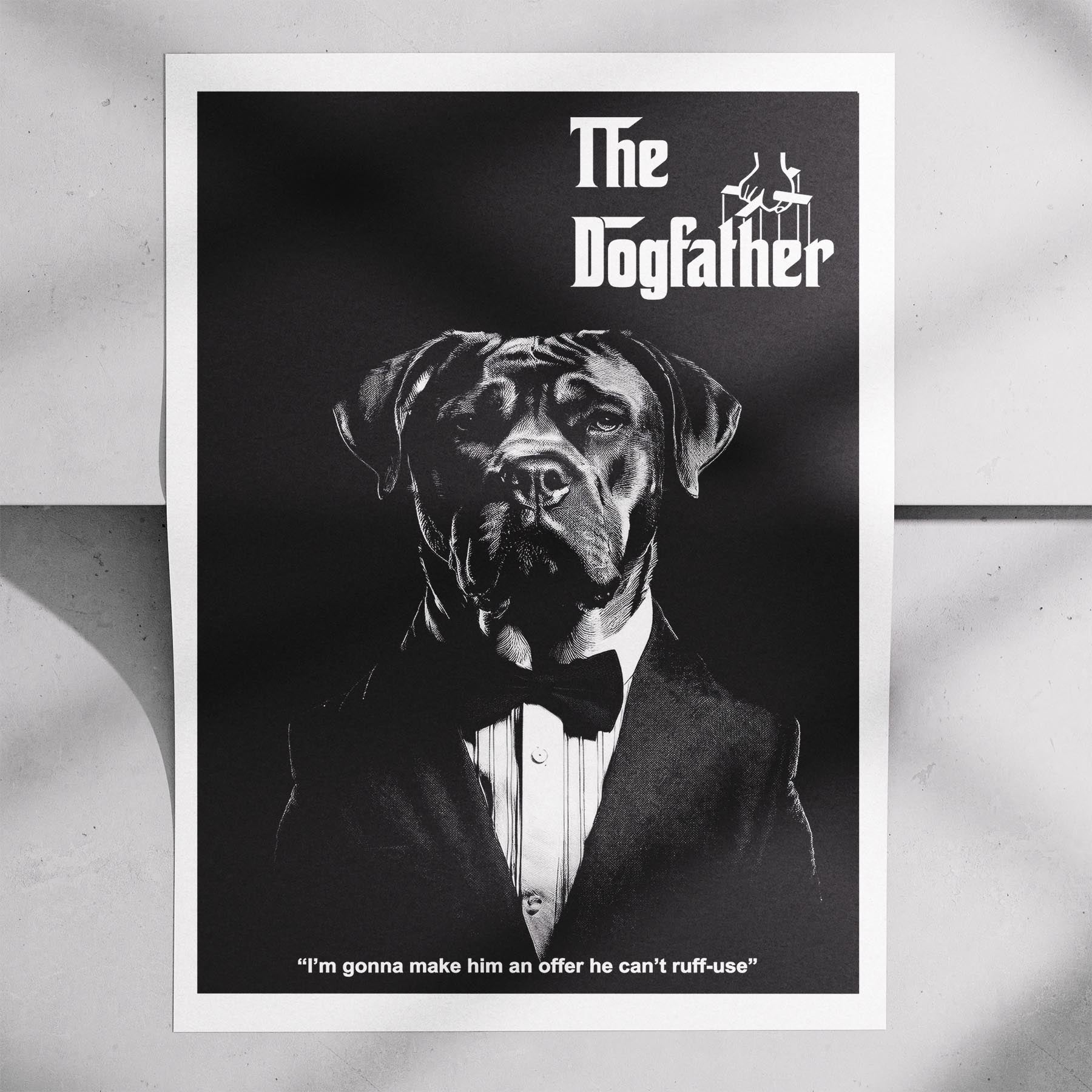 Dogue de Bordeaux Mafia Dog Series image 7