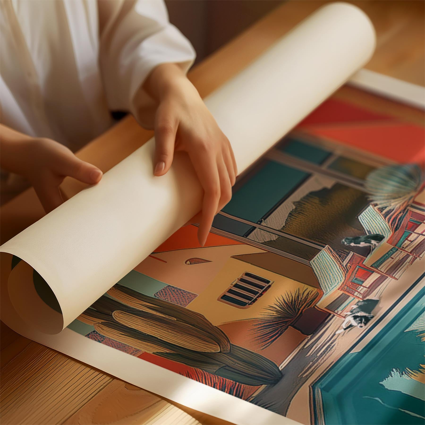 Border Collie Custom Pool Party WITH TEXT image 1