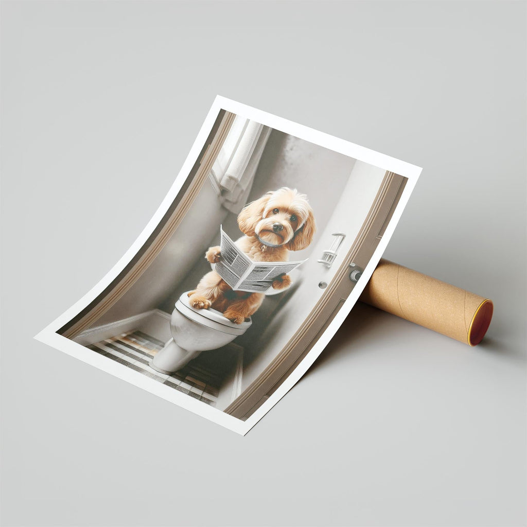 Cavoodle Toilet Humour Dog Series 5 image 6