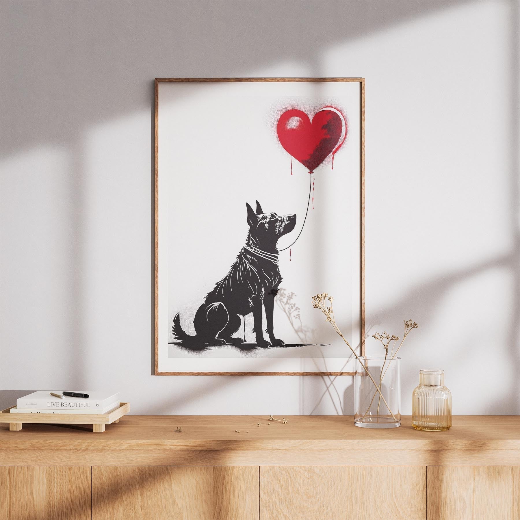 Cattle Dog DOGSY Series inspired by the Art of Banksy image 8