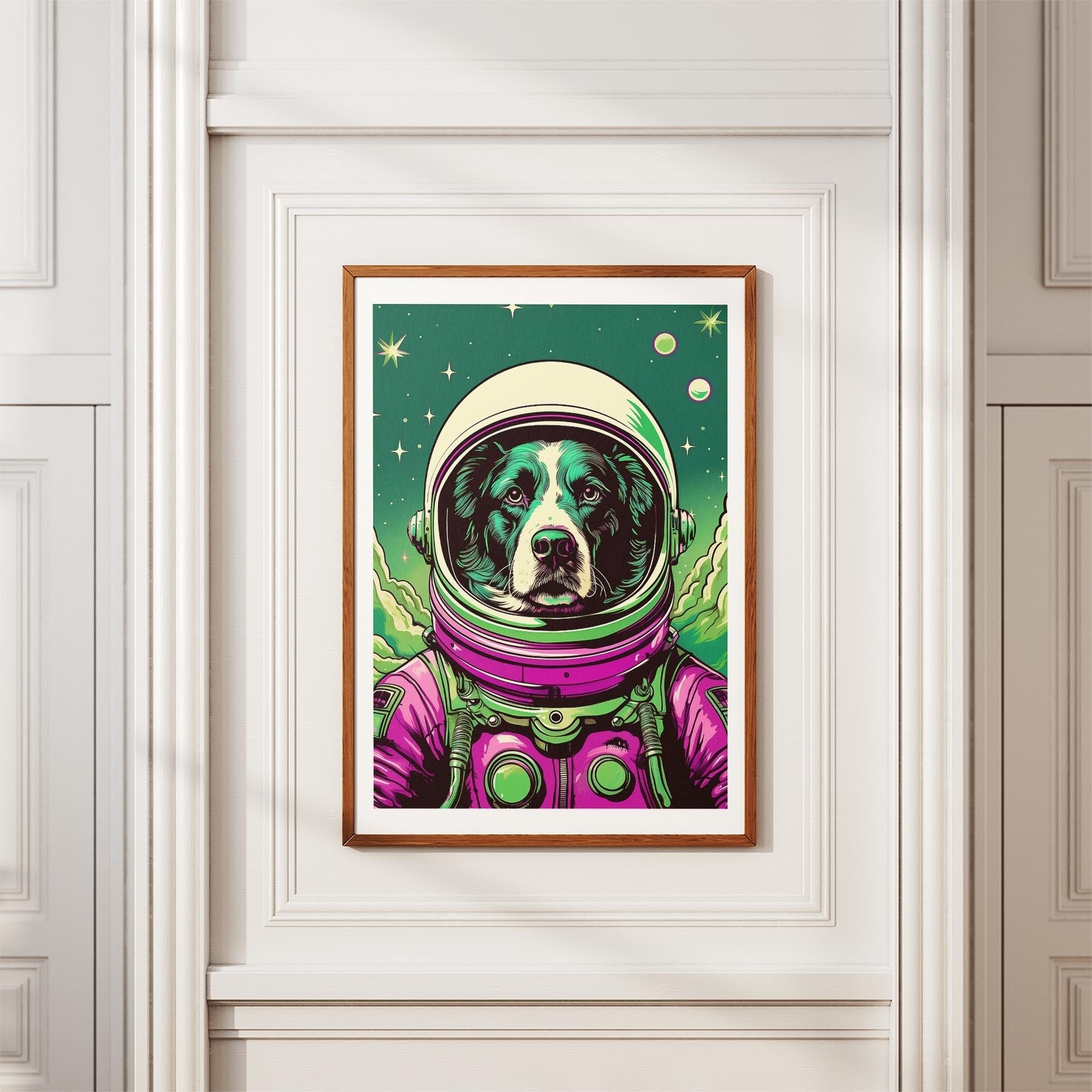 Border Collie Space Dogs Series image 3