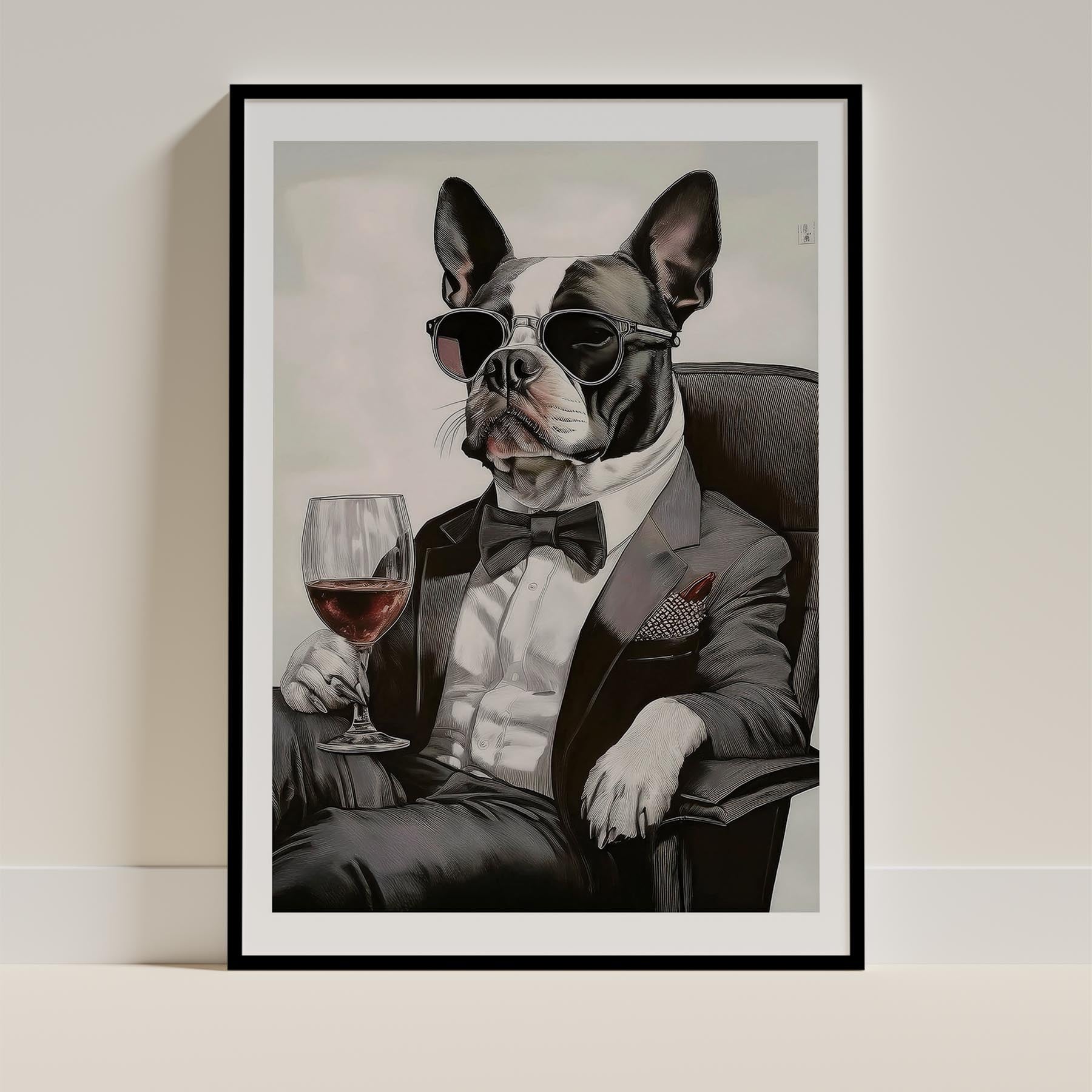 Boston Terrier The Distinguished Gentleman Dog Series 1 image 0
