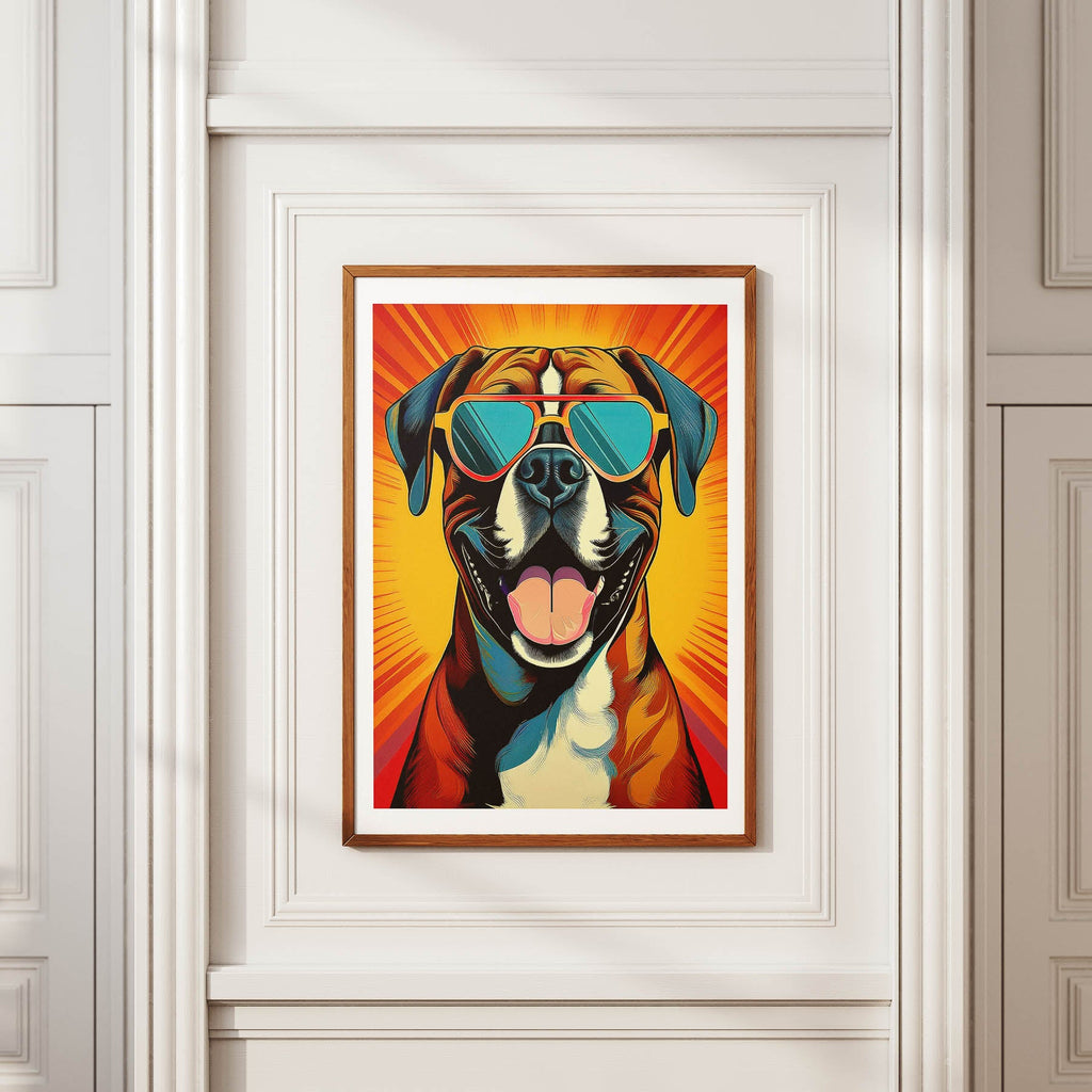Boxer In Colourful Sunnies 2 image 2