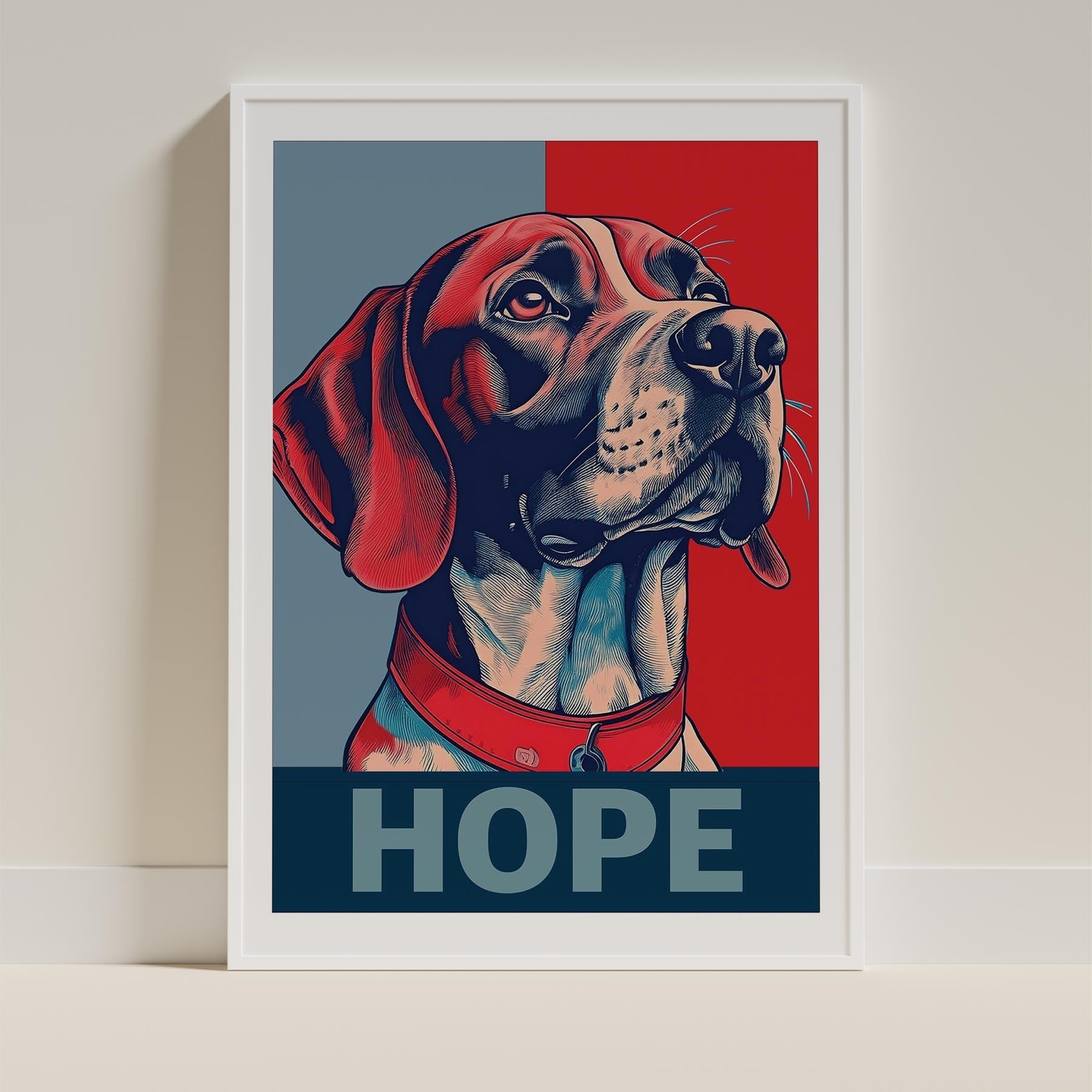 English Pointer HOPE Series Inspired by the Obama Poster image 9