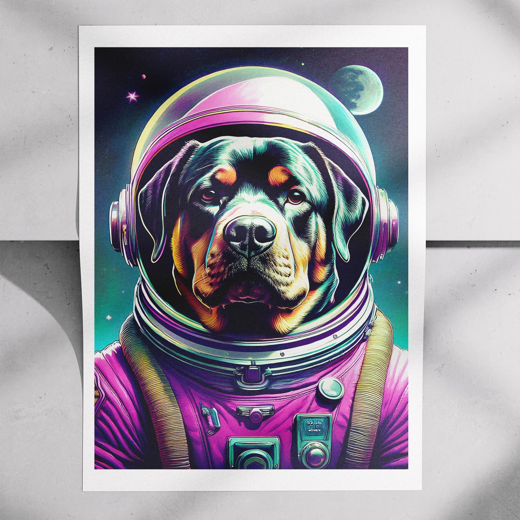 Rottweiler Space Dogs Series image 7