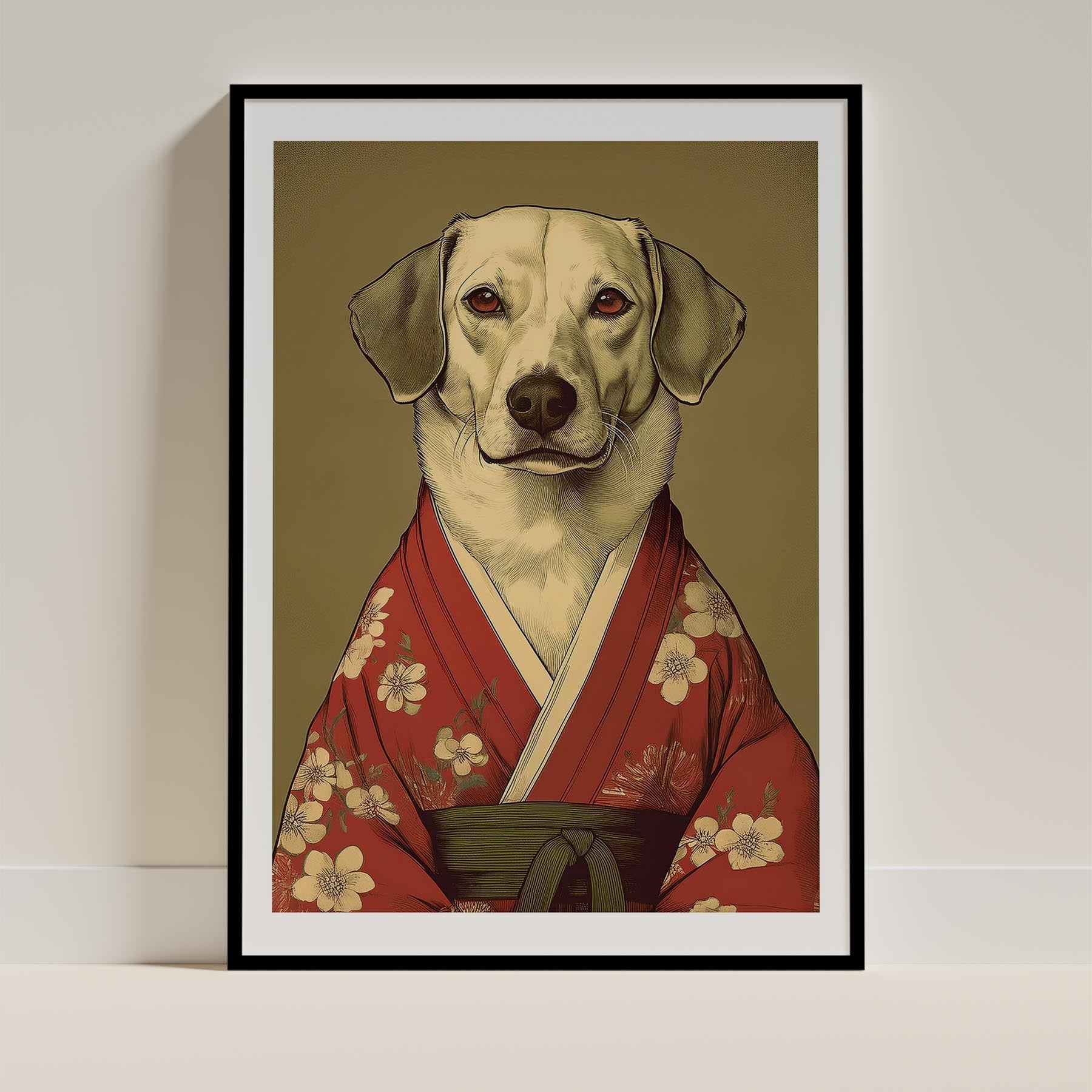 Maremma Japanse Kimono Dog Series image 0