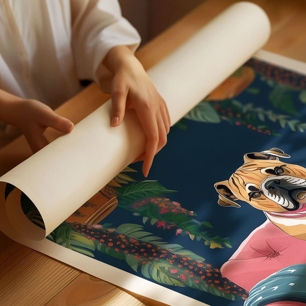 Bulldog Just Lounging Around image 3