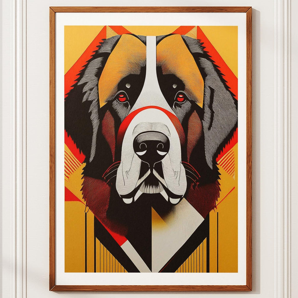 Newfoundland Geometric Orange Series image 12