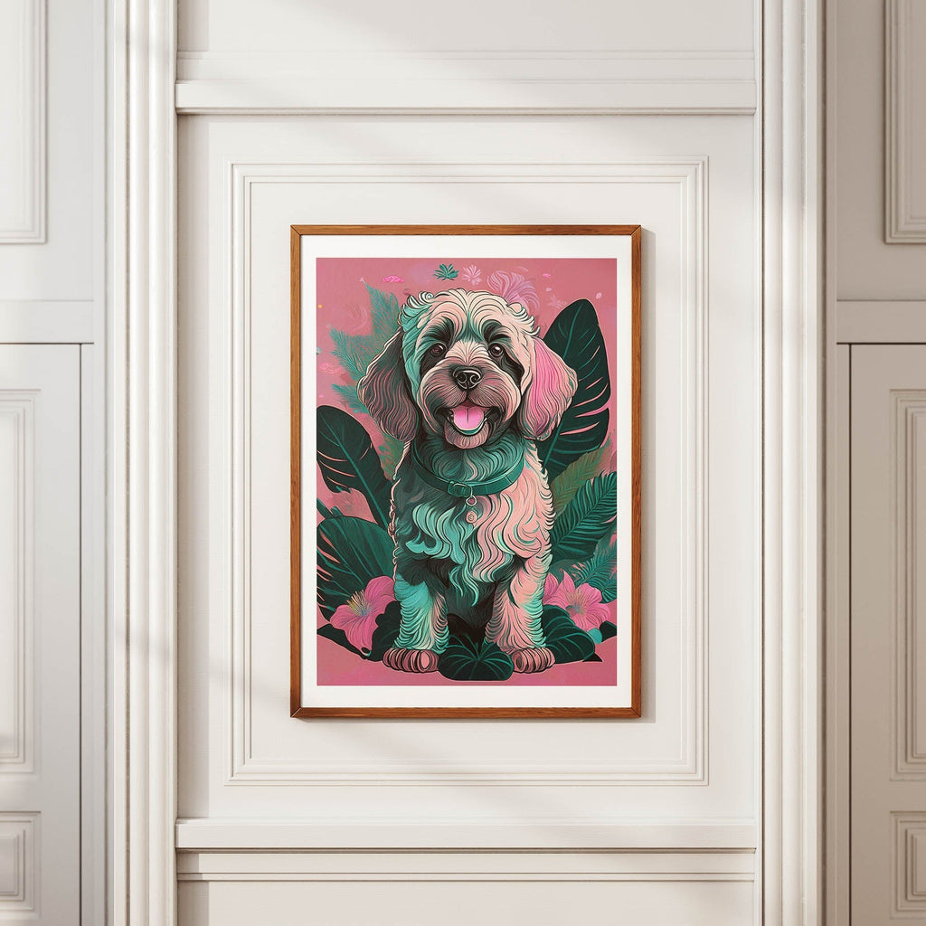 Cavoodle 1 Flowery Dog image 3