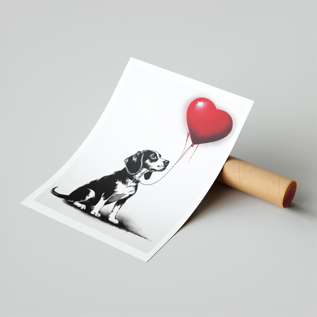 Beagle DOGSY Series inspired by the Art of Banksy image 6