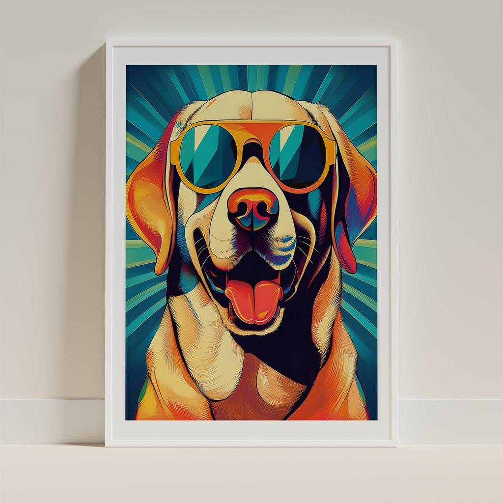Labrador In Colourful Sunnies 1 image 10