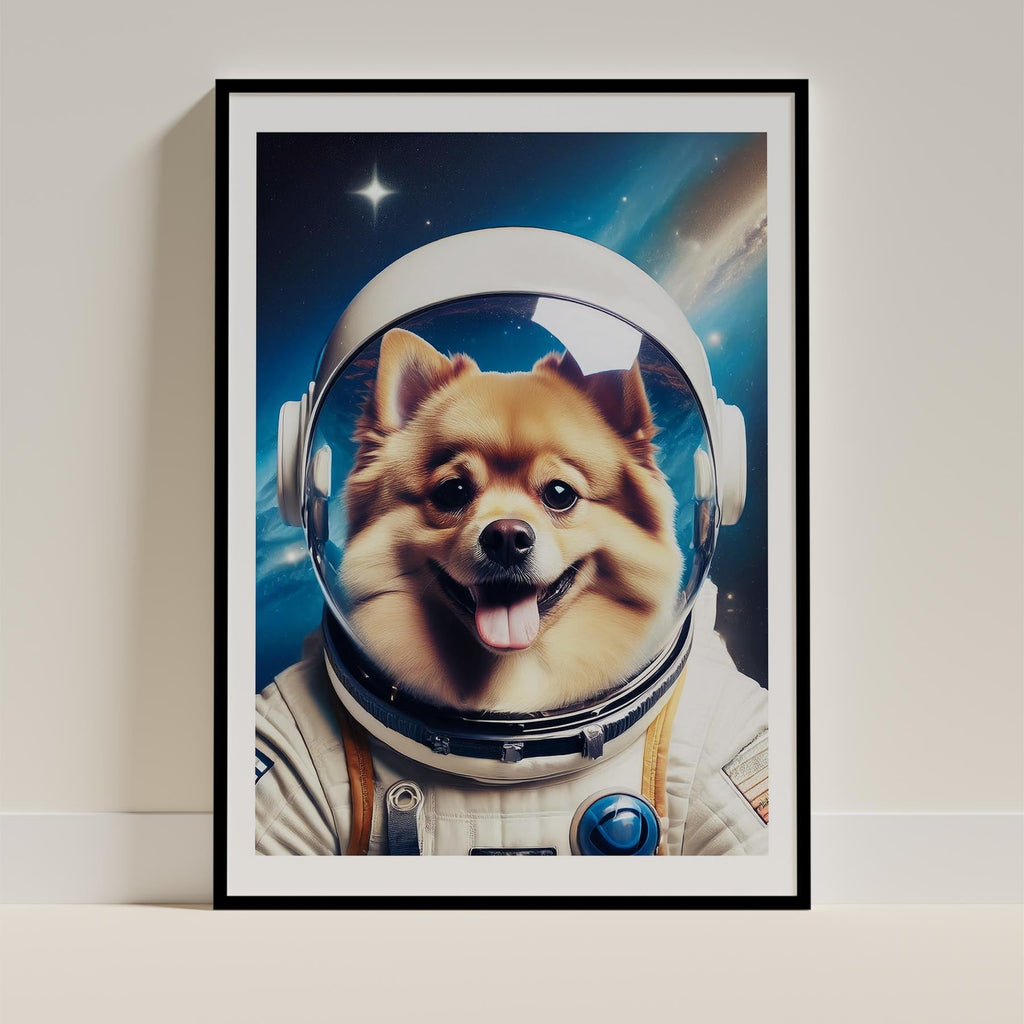 Pomeranian Astronaut Dog Series image 11
