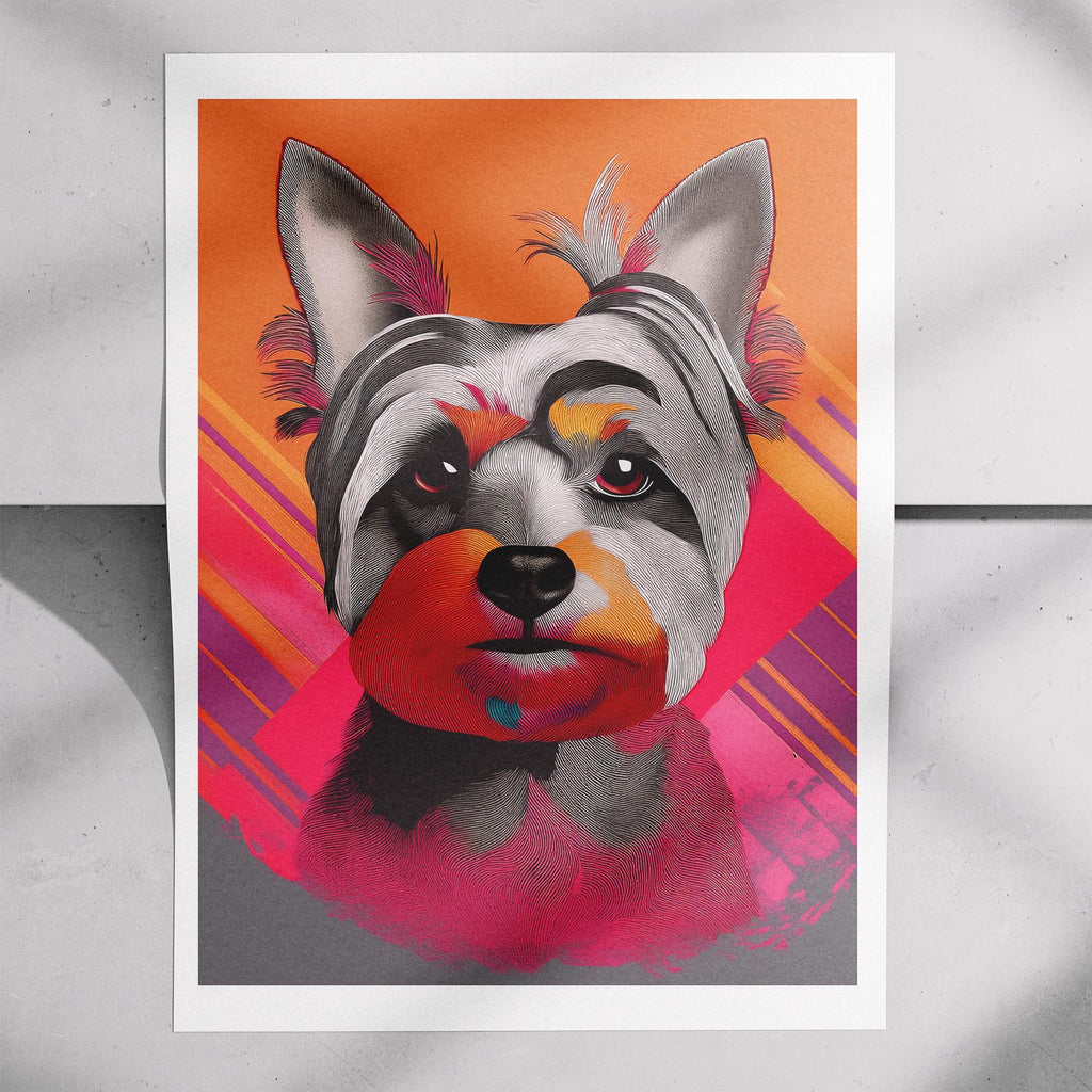 Yorkshire Terrier Modern Pop Dog Series image 7