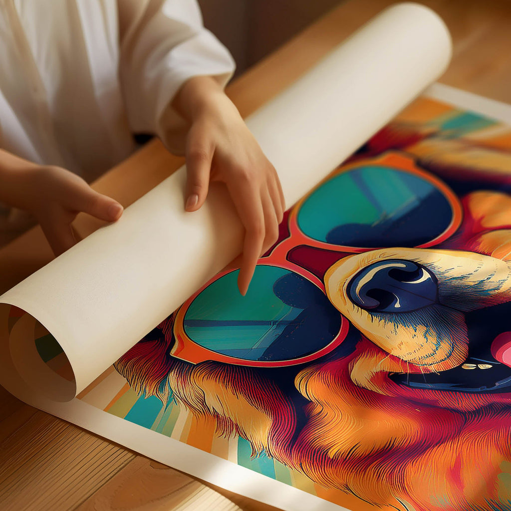 Chow Chow In Colourful Sunnies 1 image 3