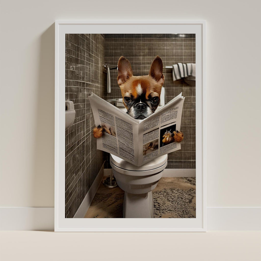 Boston Terrier Toilet Humour Dog Series 2 image 9