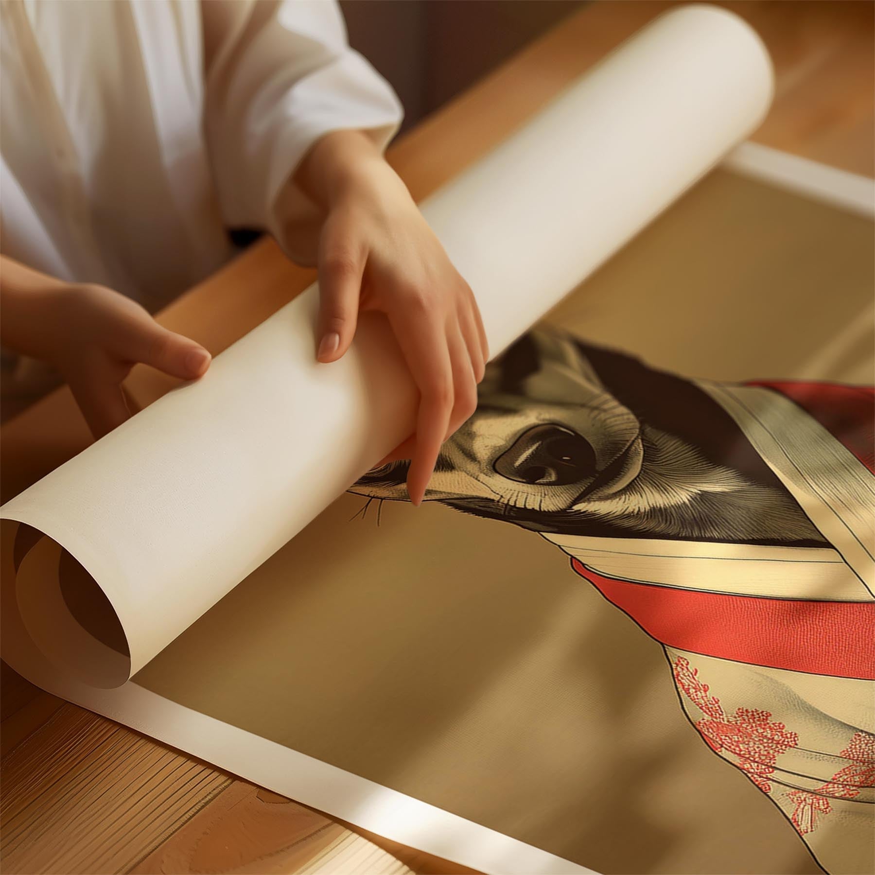 Miniature Pinscher Japanse Kimono Dog Series image 1