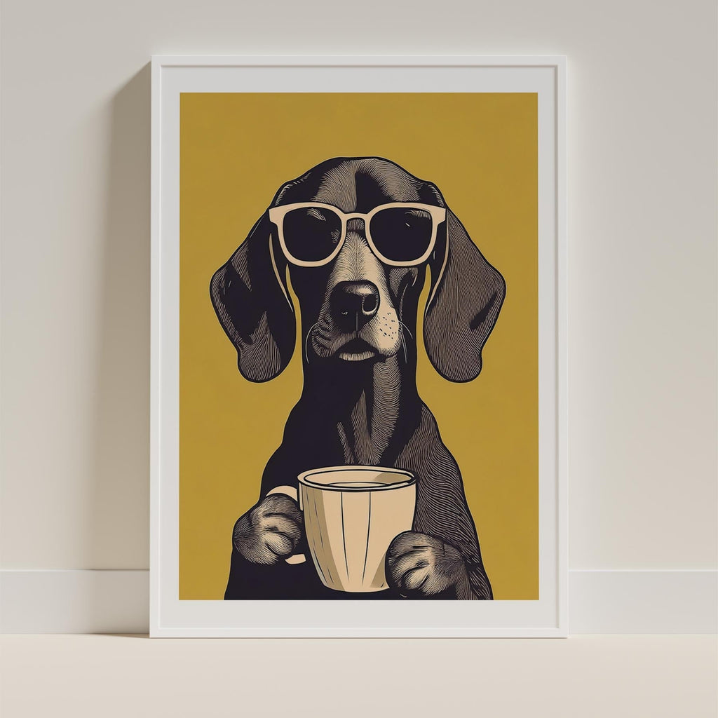 Vizsla Chillin Coffee Dog image 11