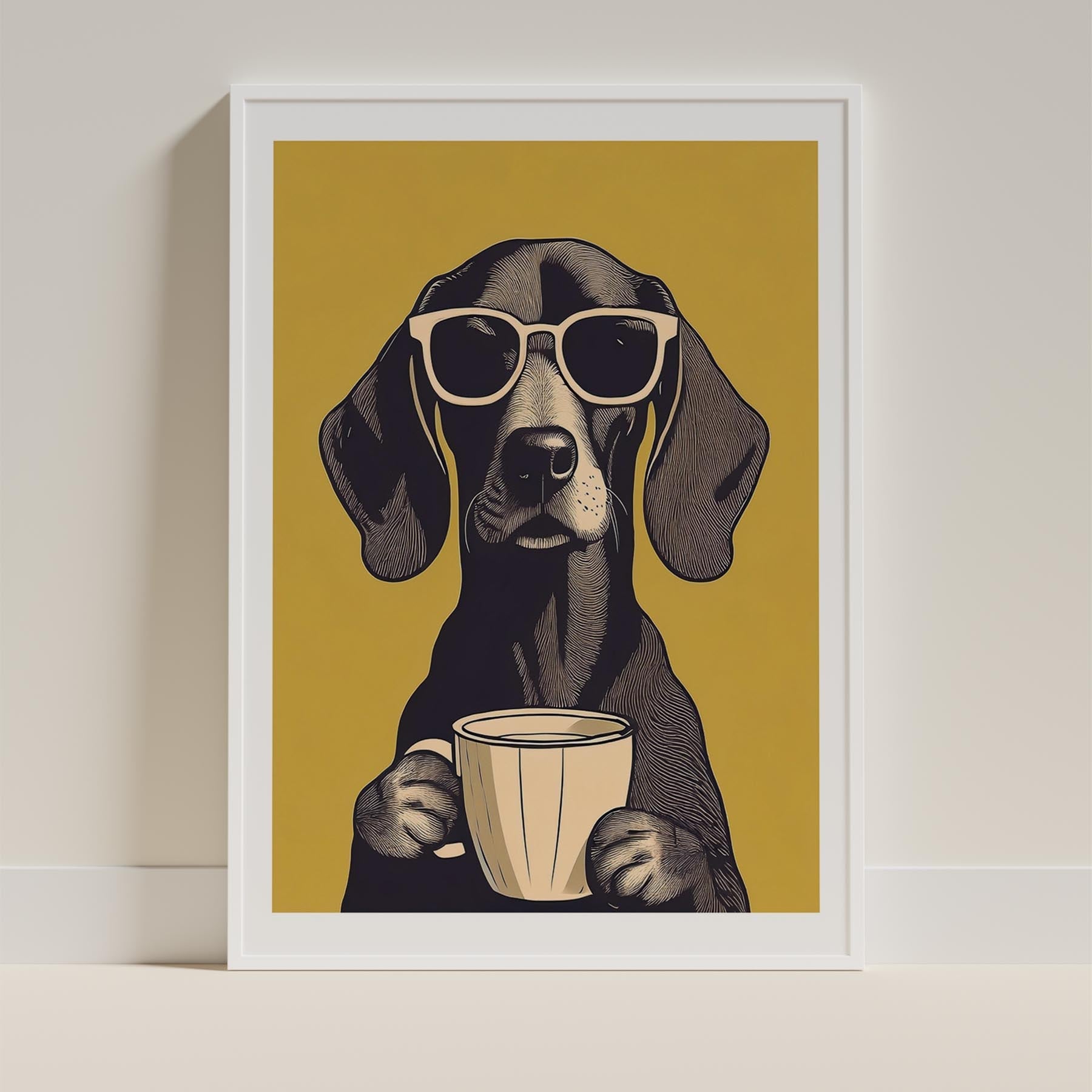 Vizsla Chillin Coffee Dog image 11