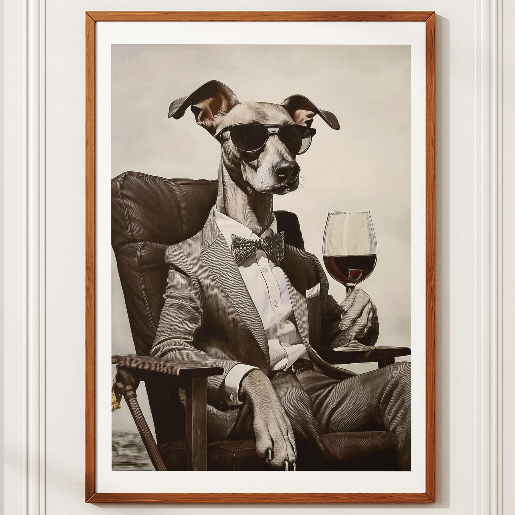 Whippet The Distinguished Gentleman Dog Series image 10