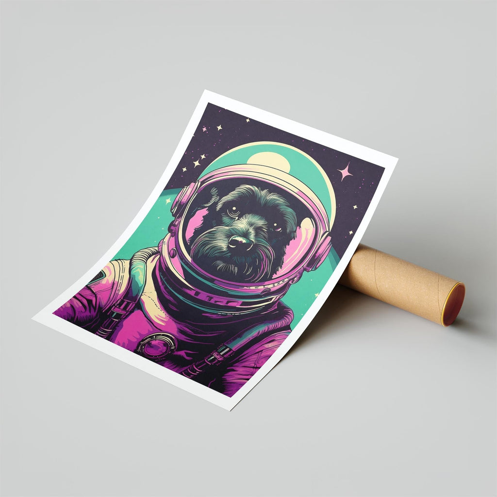 Black Russian Terrier Space Dogs Series image 6