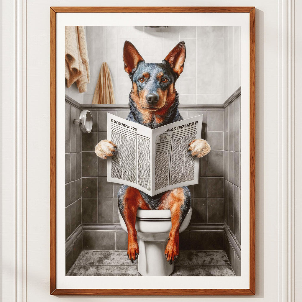 Cattle Dog Toilet Humour Dog Series 2 image 10