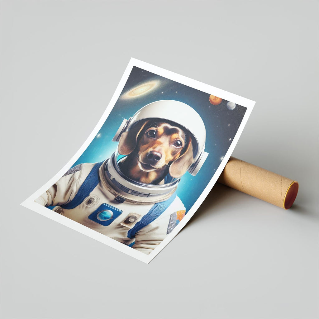 Dachshund Astronaut Dog Series image 6