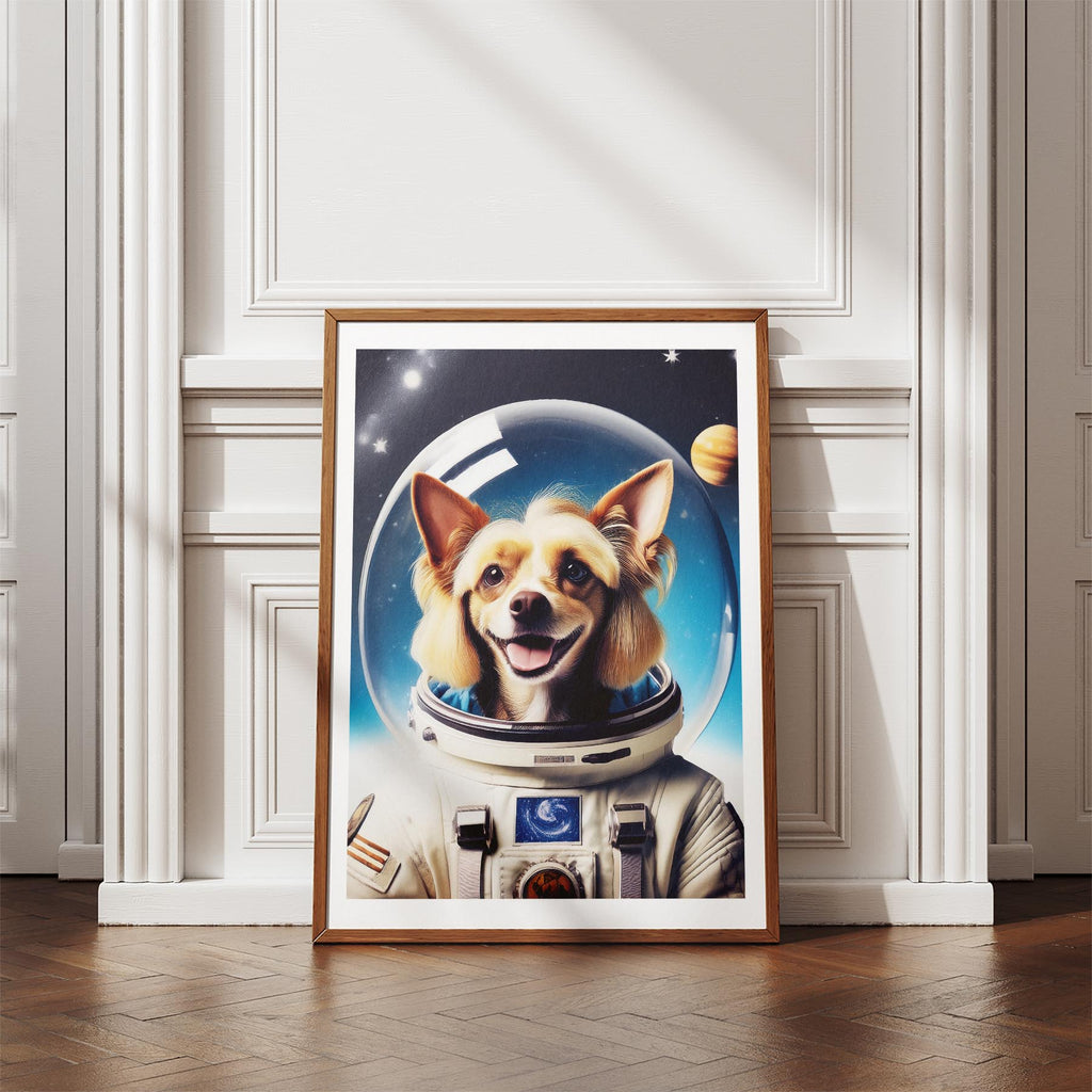 Chinese Crested Astronaut Dog Series image 4