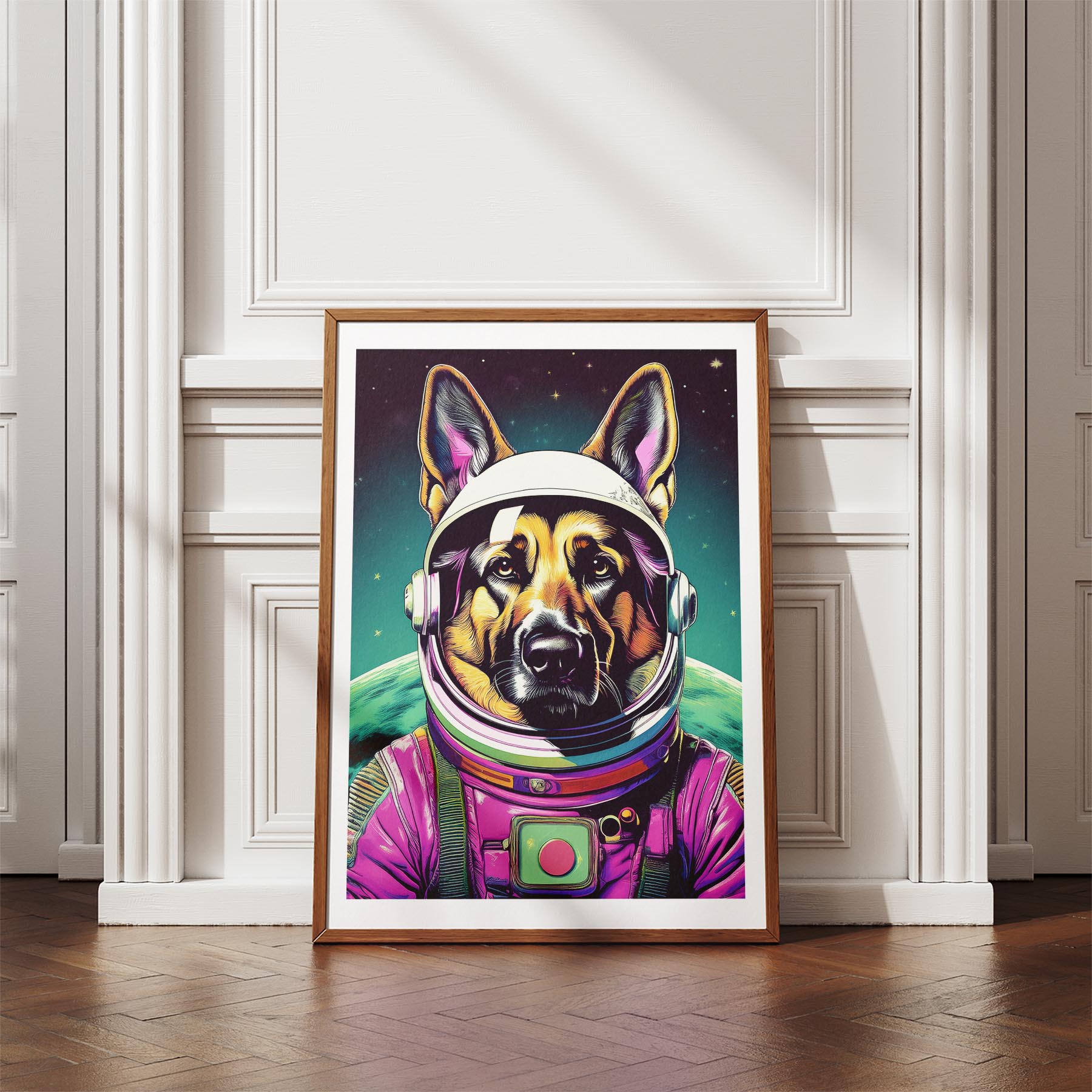 German Shepherd Space Dogs Series image 4