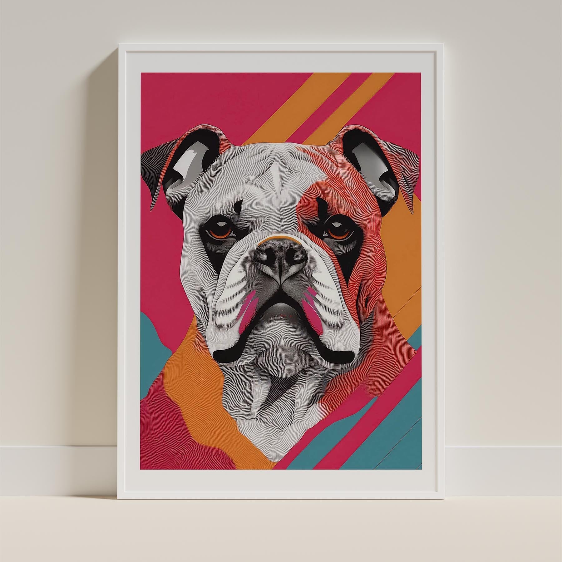 Bulldog Modern Pop Dog Series image 9